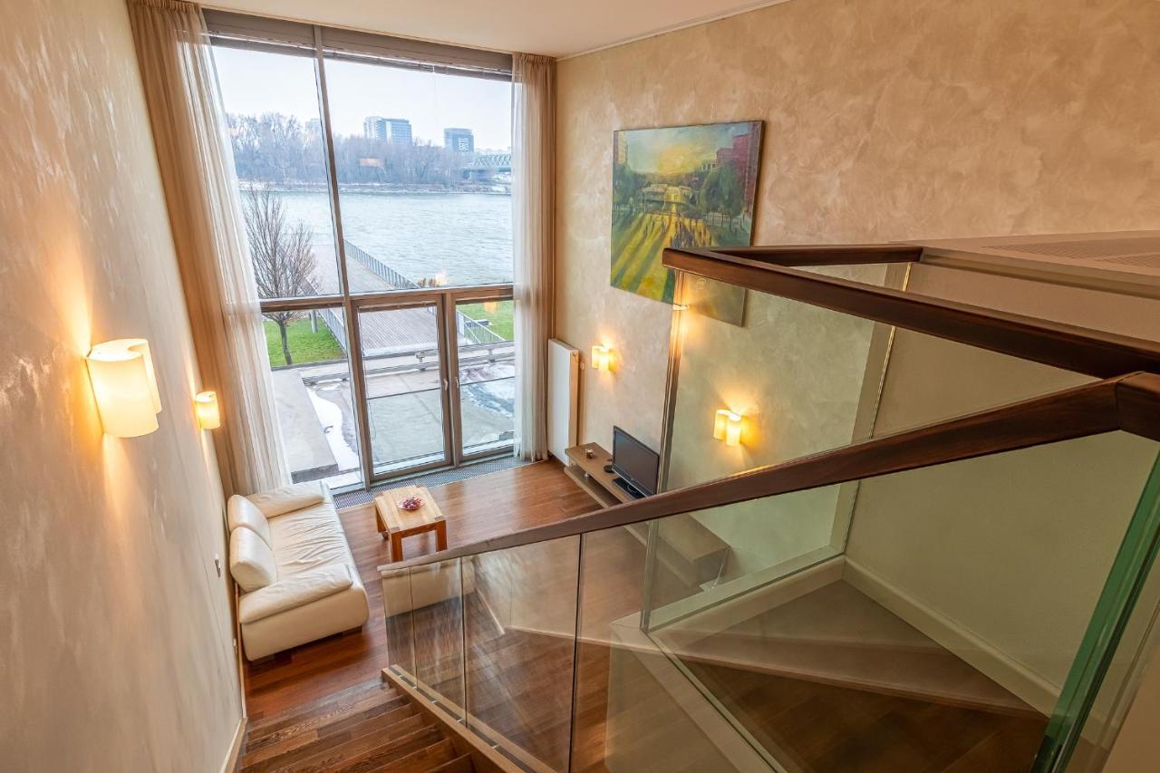 Luxury With Danube River View Bratislava Eksteriør billede